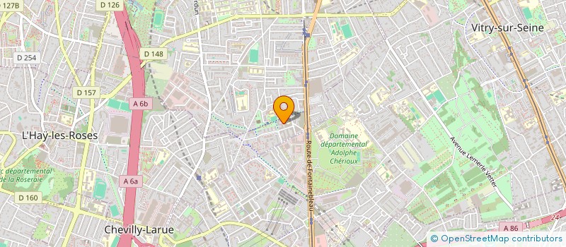 localisation de l'entreprise MADAME GRACIA GOUHIZOUN  L'HAY-LES-ROSES