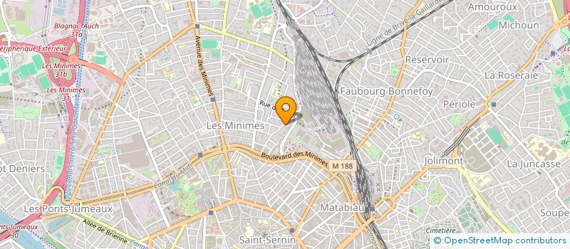 localisation de l'entreprise MADAME GRACIA KAGLAN à TOULOUSE