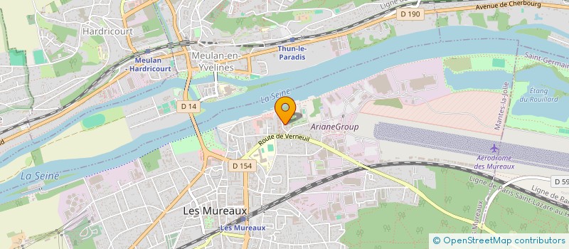 localisation de l'entreprise MADAME GRACIA MBALOULA MPOLO  LES MUREAUX