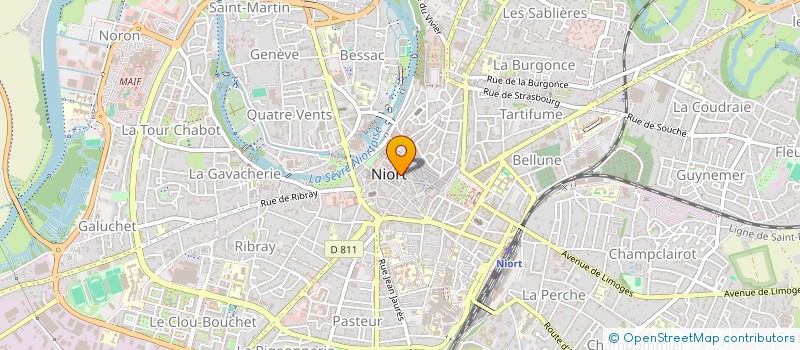 localisation de l'entreprise MADAME GRACIANA MALONDA à NIORT