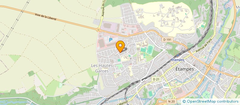 localisation de l'entreprise MADAME GRACIAS NZOUNGANI-DIABALA  ETAMPES