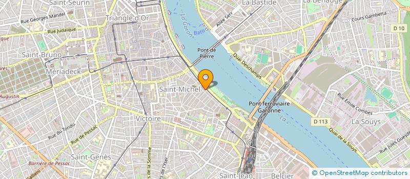 localisation de l'entreprise MADAME GRACIEUSE DE ARRIETA  BORDEAUX