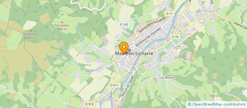 localisation de l'entreprise MADAME GRACIEUSE GABASTON  MAULEON-LICHARRE