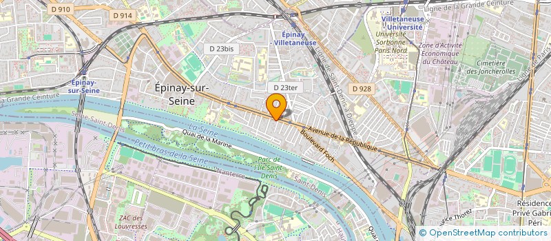 localisation de l'entreprise MADAME GRACILLIA DEY à EPINAY-SUR-SEINE