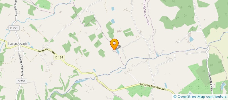 localisation de l'entreprise MADAME GRACINDA ALVARES  LACAUSSADE