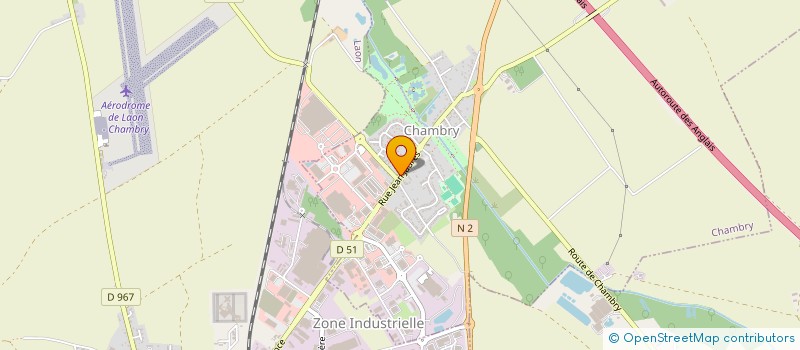 localisation de l'entreprise MADAME GRACINDA DA COSTA NUNES  CHAMBRY