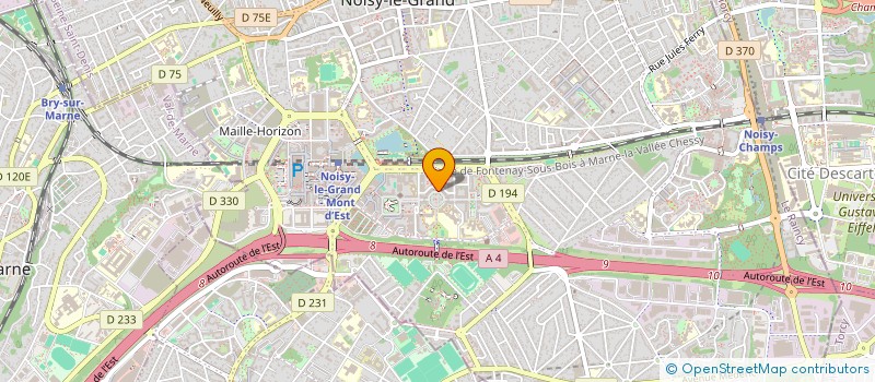 localisation de l'entreprise MADAME GRADIE PIRA  NOISY-LE-GRAND