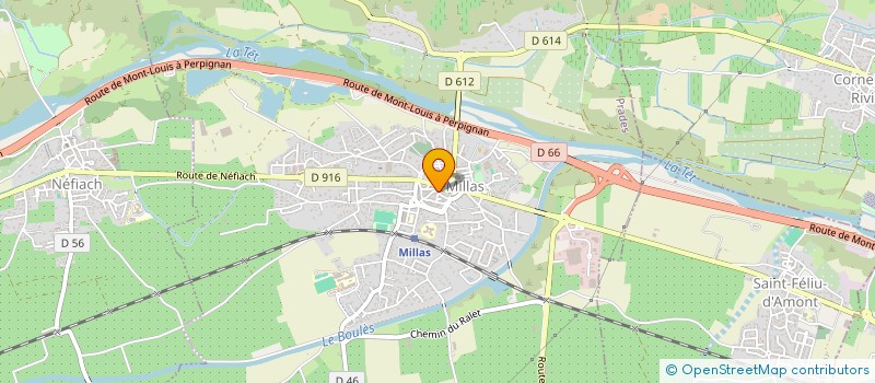 localisation de l'entreprise MADAME GRANDO GIL EPSE  MILLAS