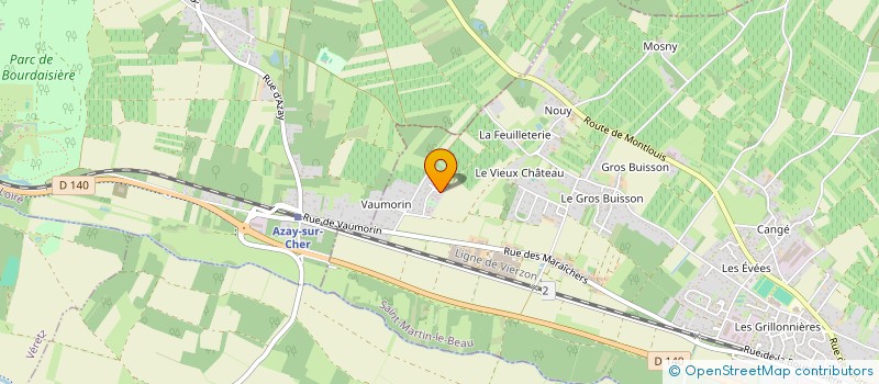 localisation de l'entreprise MADAME GRATIELA MOISE  SAINT-MARTIN-LE-BEAU