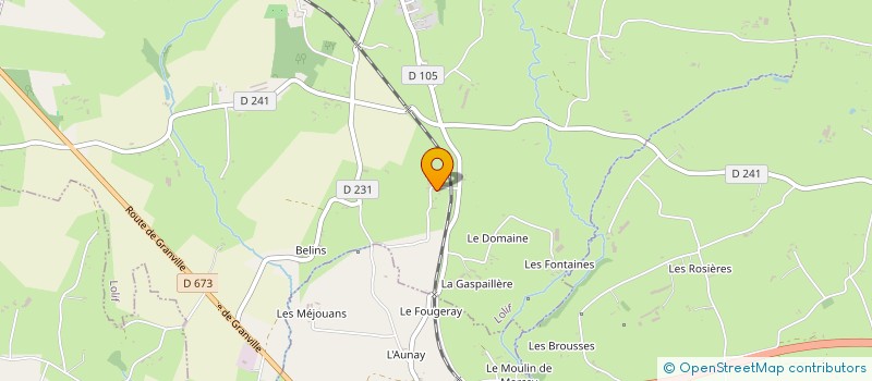 localisation de l'entreprise MADAME GRATIENNE BONNEAU  DRAGEY-RONTHON