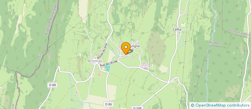 localisation de l'entreprise MADAME GRATIENNE DE SUTTER  AROMAS