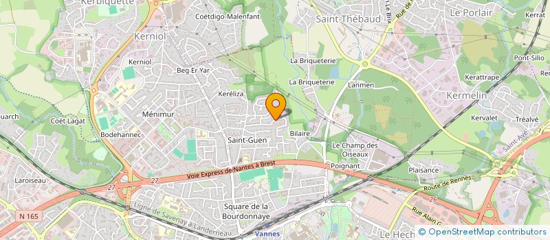 localisation de l'entreprise MADAME GRAZIA COLANGELO à VANNES