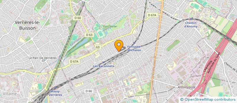 localisation de l'entreprise MADAME GRAZIA MELI à ANTONY