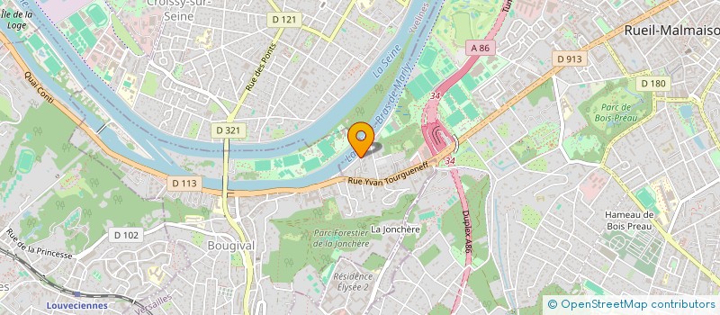 localisation de l'entreprise MADAME GRAZIANA CAPRIGLIA à RUEIL-MALMAISON