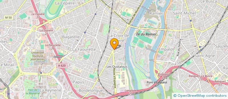 localisation de l'entreprise MADAME GRAZIELLA BAREILLE à TOULOUSE