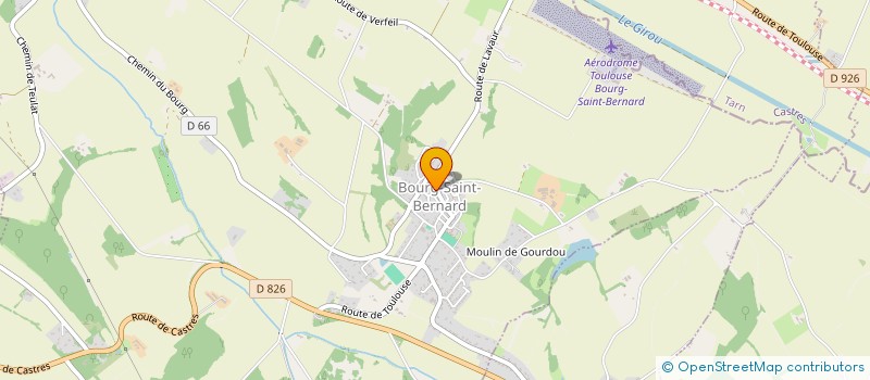 localisation de l'entreprise MADAME GRAZIELLA CAROBENE  BOURG-SAINT-BERNARD