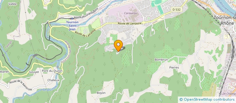 localisation de l'entreprise MADAME GRAZIELLA CICCARESE à TOURNON-SUR-RHONE