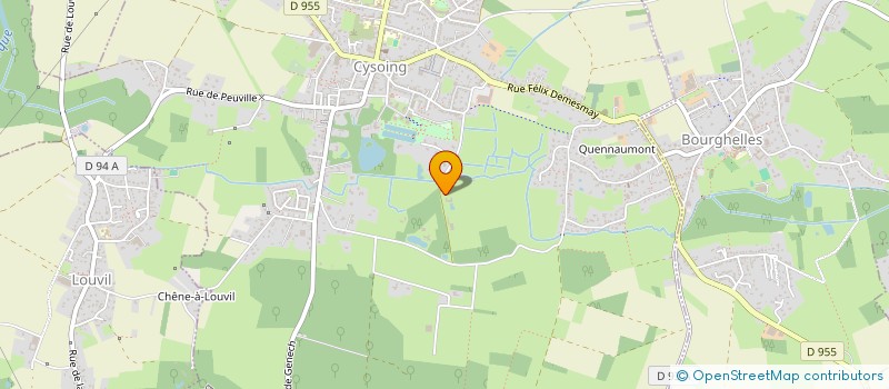 localisation de l'entreprise MADAME GRAZIELLA DESURMONT  CYSOING