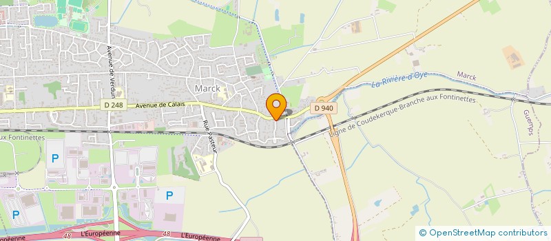 localisation de l'entreprise MADAME GRAZIELLA GENEVIEVE  MARCK