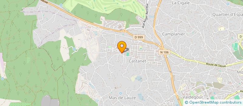 localisation de l'entreprise MADAME GRAZIELLA GOLINVAL  NIMES