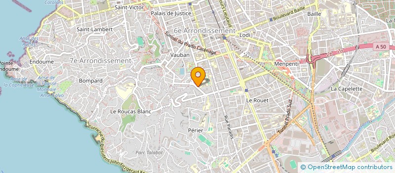 localisation de l'entreprise MADAME GRAZIELLA GOMES MAZZINI à MARSEILLE
