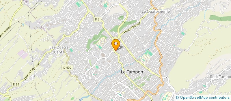 localisation de l'entreprise MADAME GRAZIELLA GRONDIN  LE TAMPON