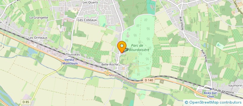 localisation de l'entreprise MADAME GRAZIELLA GUIBOUT  MONTLOUIS-SUR-LOIRE