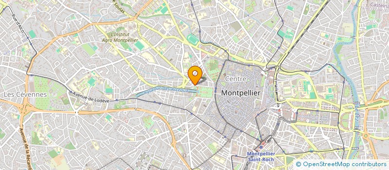 localisation de l'entreprise MADAME GRAZIELLA JARRY à MONTPELLIER
