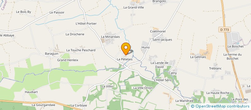 localisation de l'entreprise MADAME GRAZIELLA LAPOULE à CARENTOIR