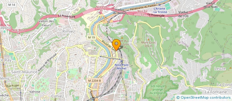 localisation de l'entreprise MADAME GRAZIELLA MAROTTA à NICE