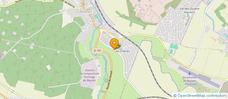 localisation de l'entreprise MADAME GRAZIELLA MAZZOLENI  BEYNES