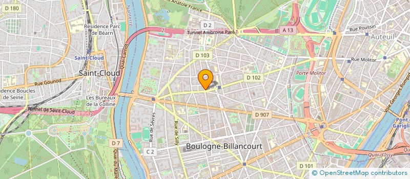 localisation de l'entreprise MADAME GRAZIELLA MAZZOLENI à BOULOGNE-BILLANCOURT