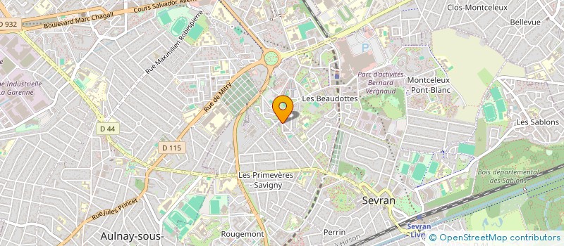 localisation de l'entreprise MADAME GRAZIELLA PERRIA à SEVRAN