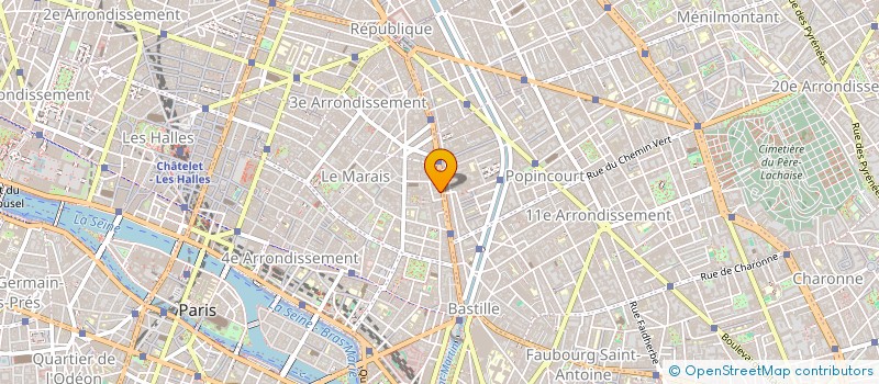 localisation de l'entreprise MADAME GRAZIELLA PILLEUX-CACOUB  PARIS