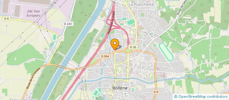 localisation de l'entreprise MADAME GRAZIELLA REDONDI à BOLLENE