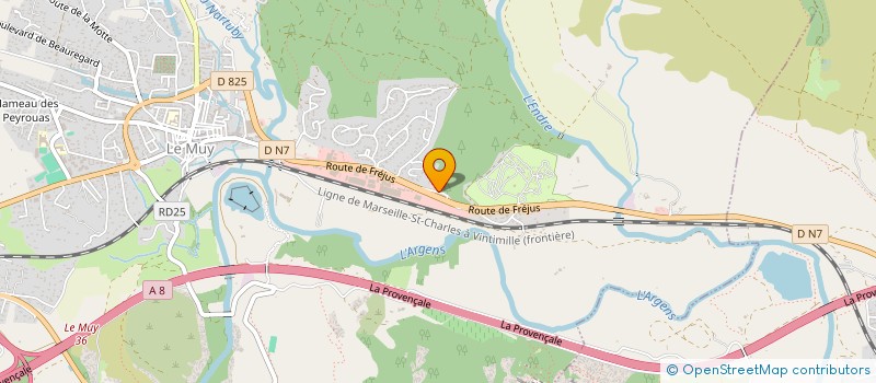 localisation de l'entreprise MADAME GRAZIELLA SANCHEZ  LE MUY