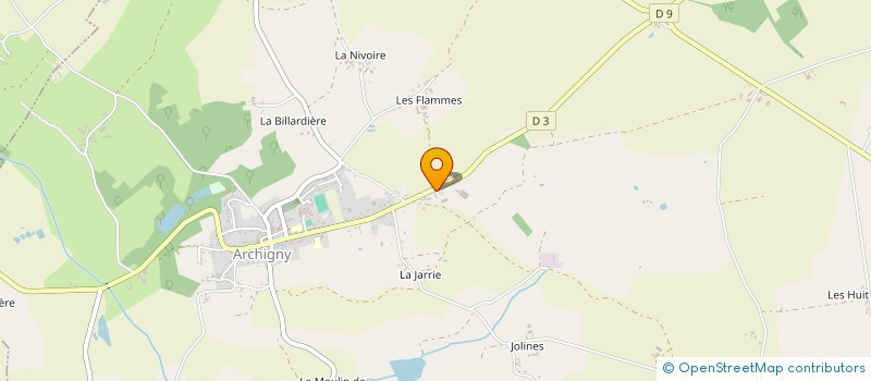 localisation de l'entreprise MADAME GRAZIELLA SAVIGNY à ARCHIGNY