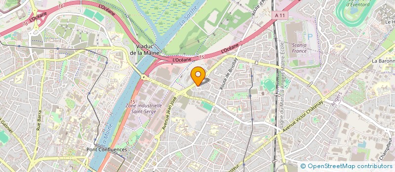 localisation de l'entreprise MADAME GRAZIELLA SCHMITT  ANGERS