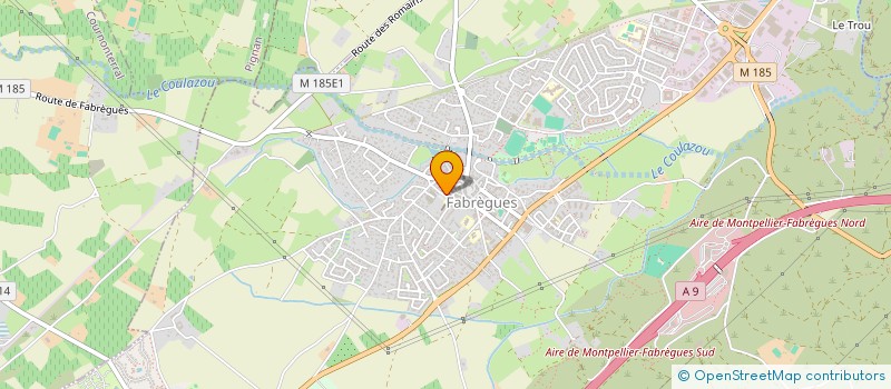 localisation de l'entreprise MADAME GRAZIELLA SIVAK  FABREGUES