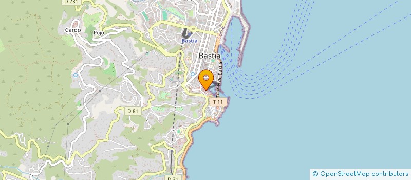localisation de l'entreprise MADAME GRAZIELLA SOLINAS à BASTIA