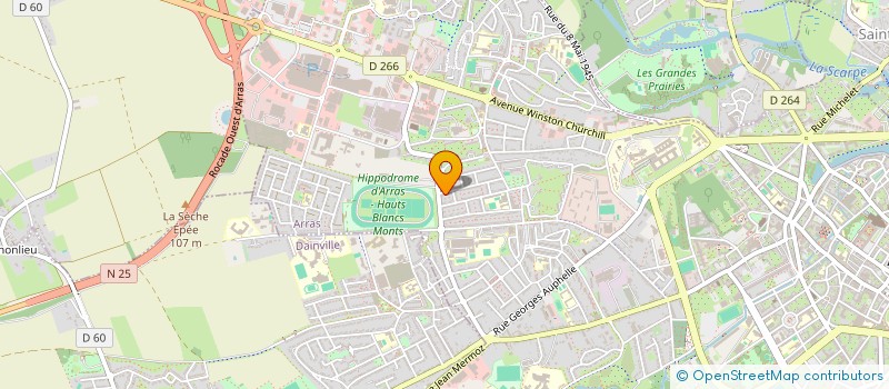 localisation de l'entreprise MADAME GRAZIELLA TANCHON à ARRAS