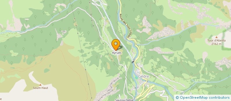 localisation de l'entreprise MADAME GRAZIELLA TESTA  BAREGES