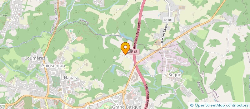 localisation de l'entreprise MADAME GRAZIELLA TREVISE  BAYONNE