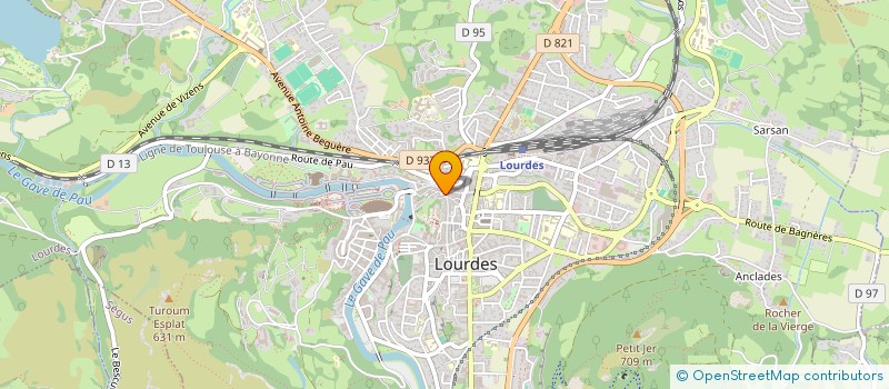 localisation de l'entreprise MADAME GRAZIELLA VALMORI à LOURDES
