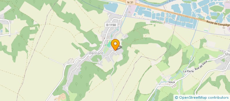 localisation de l'entreprise MADAME GRAZIELLA VAN CAMP  PERNANT