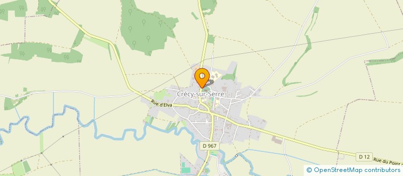 localisation de l'entreprise MADAME GRAZIELLA VILLALONGA  CRECY-SUR-SERRE