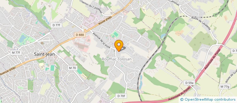 localisation de l'entreprise MADAME GRAZIELLA ZAGO à ROUFFIAC-TOLOSAN