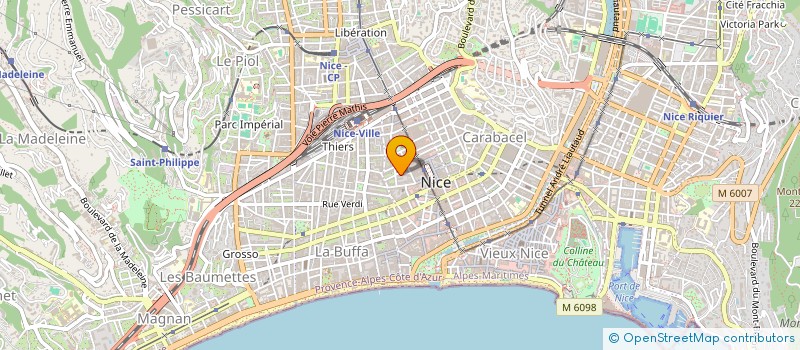 localisation de l'entreprise MADAME GRAZYNA GMYREK à NICE