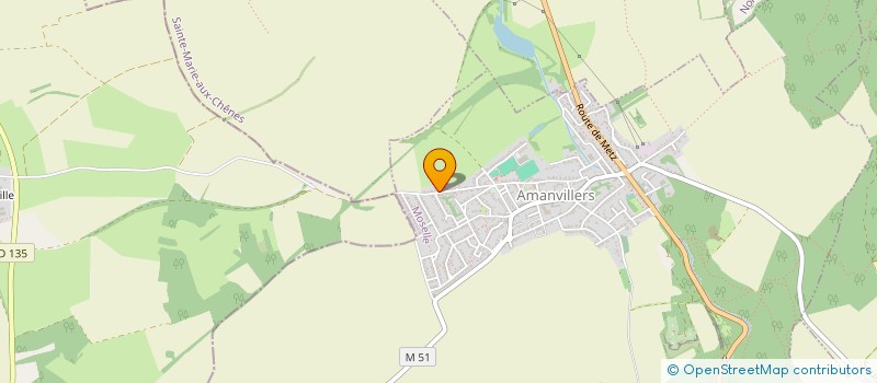 localisation de l'entreprise MADAME GRAZZIELLA MONEA  AMANVILLERS