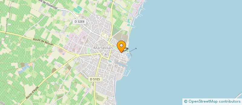 localisation de l'entreprise MADAME GRECA FOTOPOULOS à MARSEILLAN